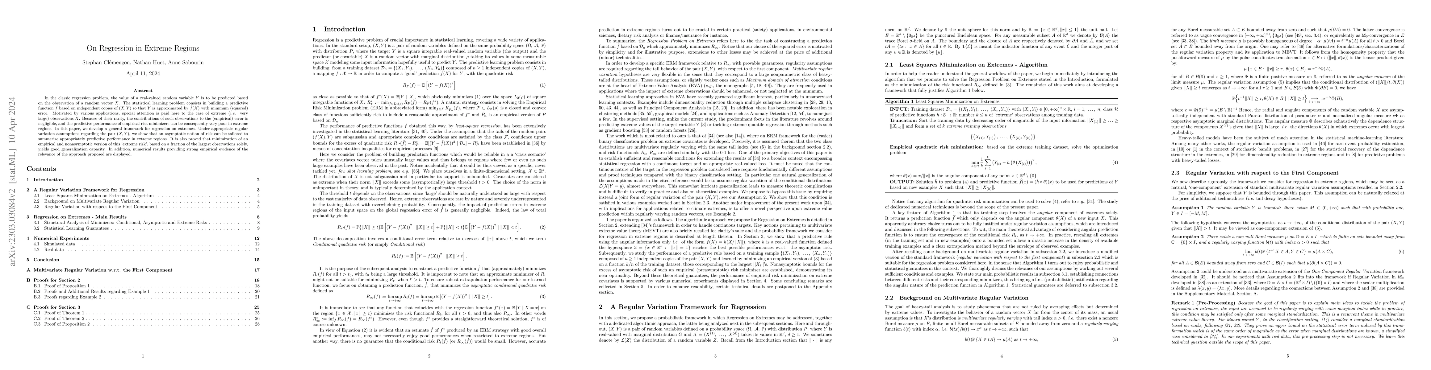 Thumbnail for On Regression in Extreme Regions