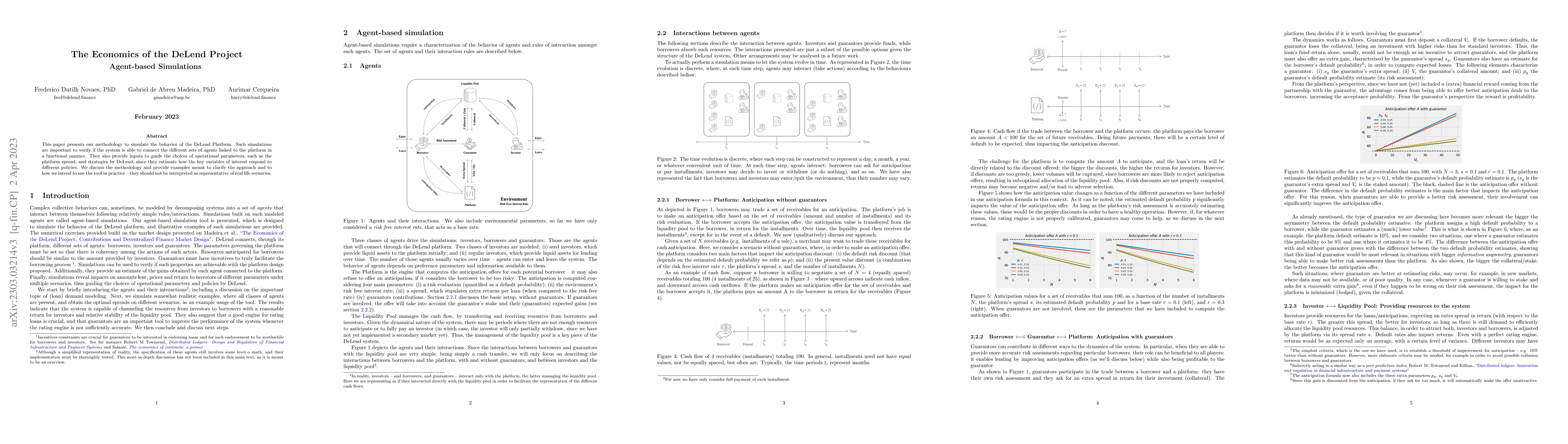 Thumbnail for The Economics of the DeLend Project: Agent-based Simulations