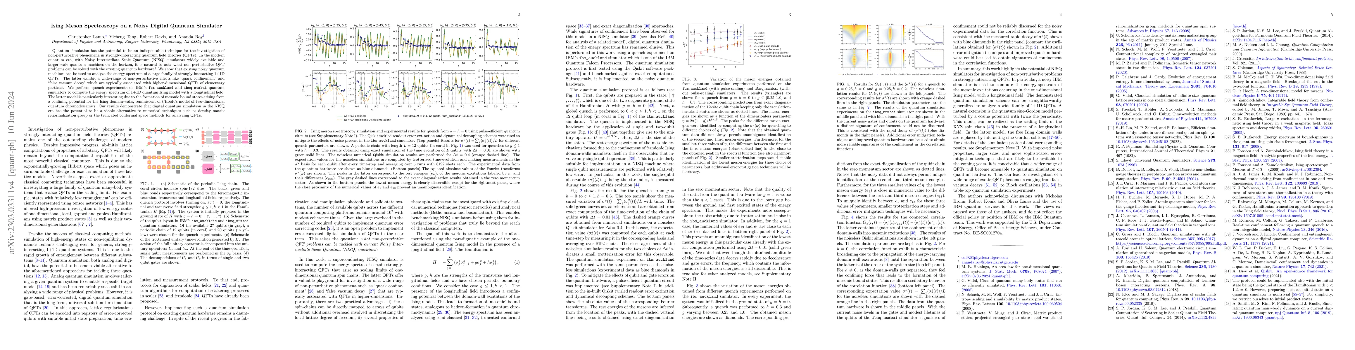 Thumbnail for Ising Meson Spectroscopy on a Noisy Digital Quantum Simulator