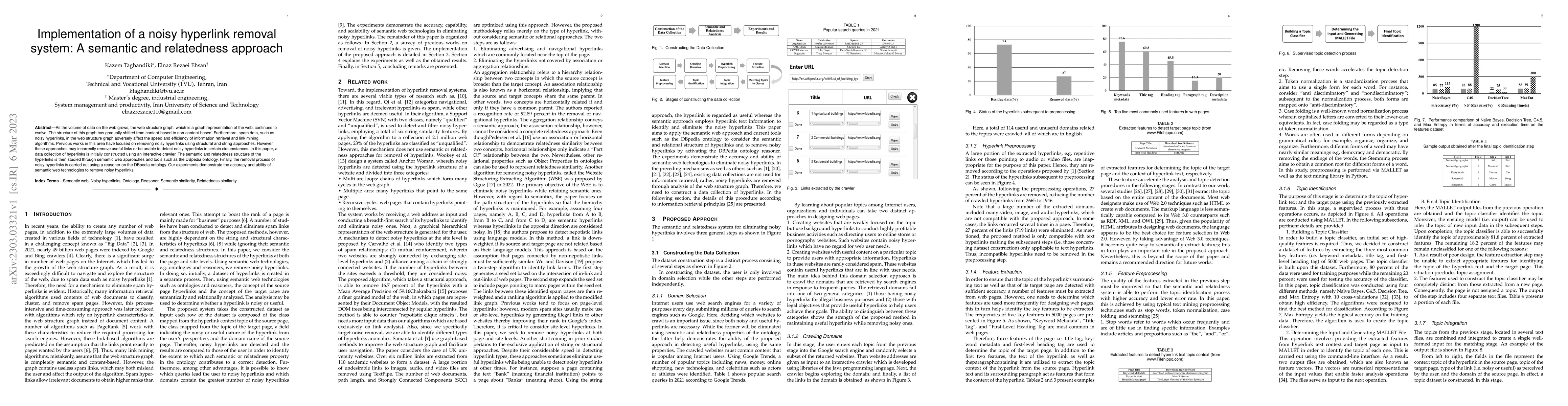 Thumbnail for Implementation of a noisy hyperlink removal system: A semantic and
  relatedness approach