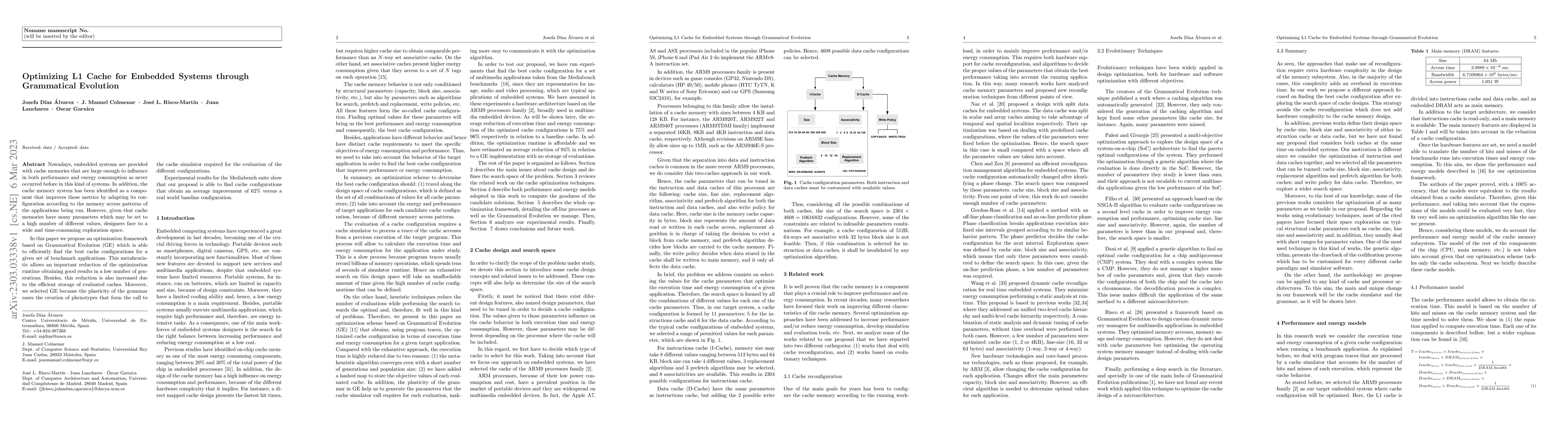 Thumbnail for Optimizing L1 cache for embedded systems through grammatical evolution