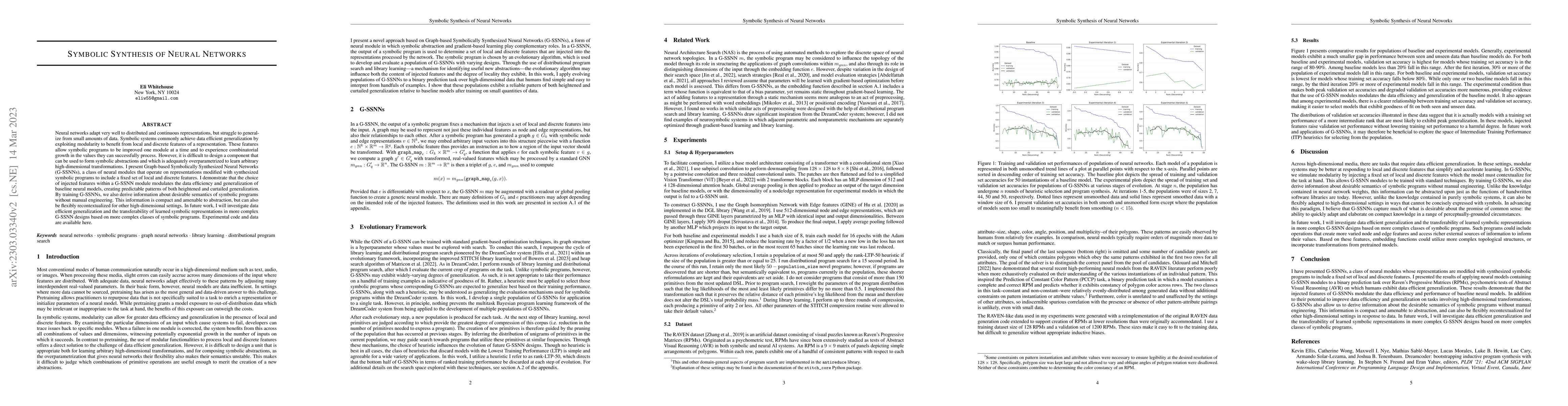 Thumbnail for Symbolic Synthesis of Neural Networks