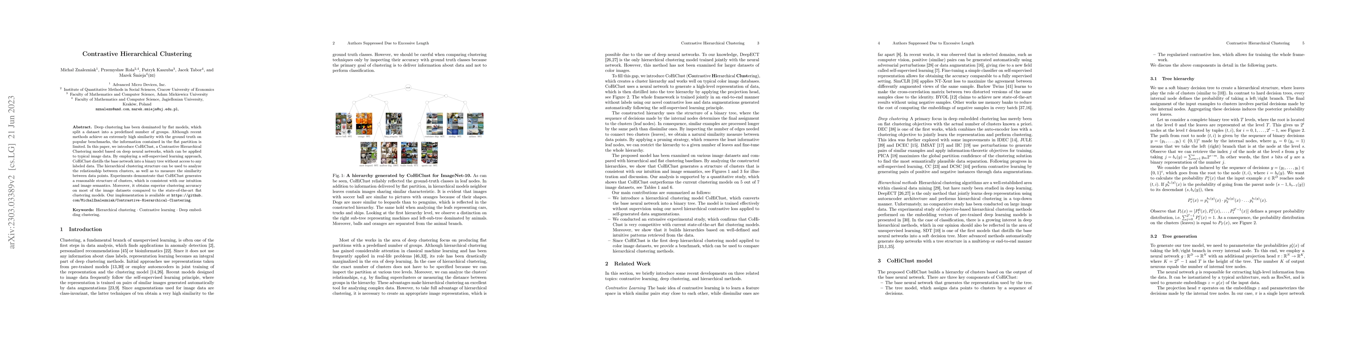 Thumbnail for Contrastive Hierarchical Clustering