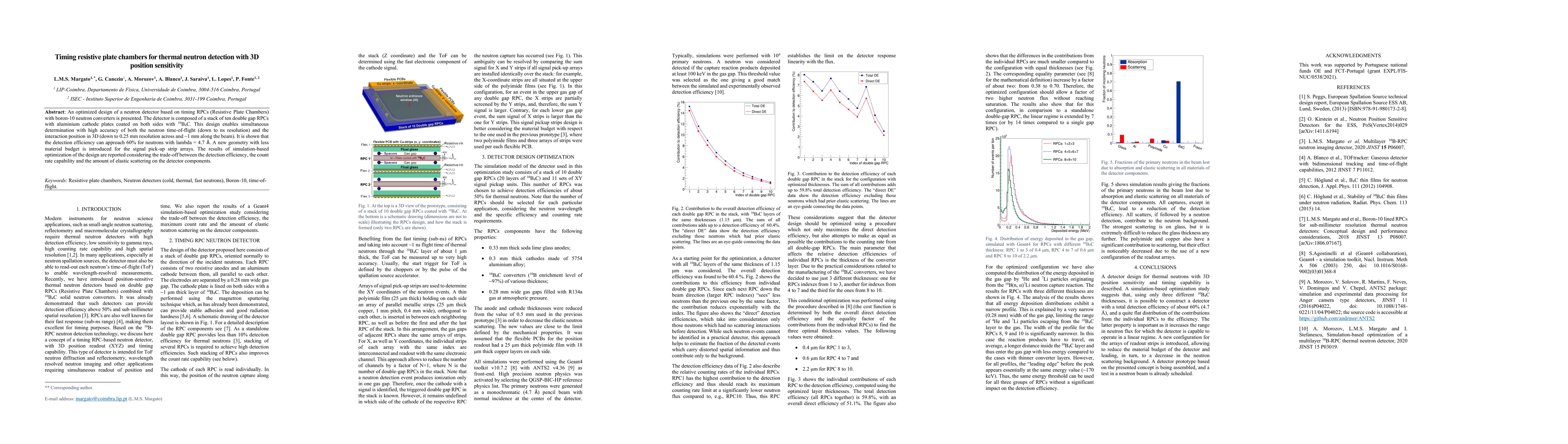 Thumbnail for Timing resistive plate chambers for thermal neutron detection with 3D
  position sensitivity