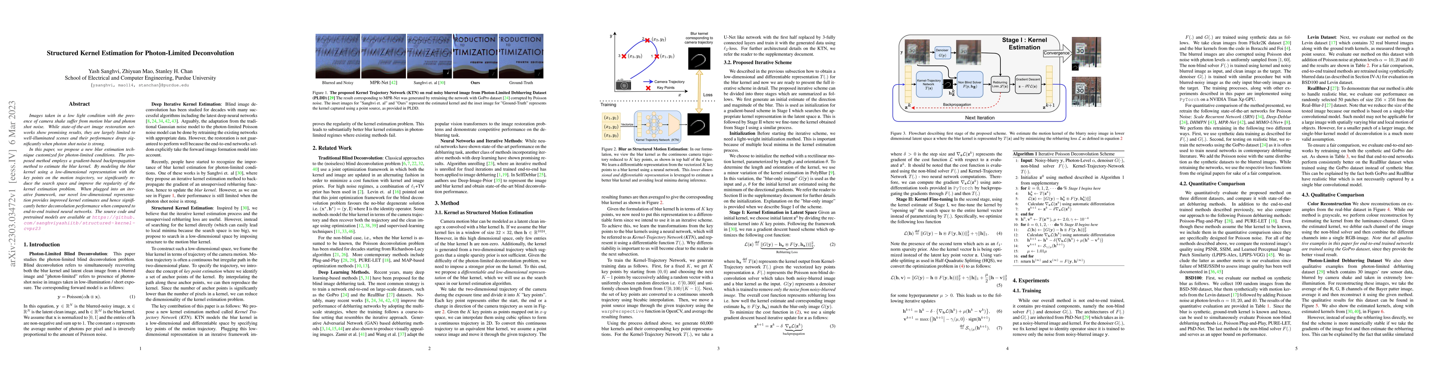 Thumbnail for Structured Kernel Estimation for Photon-Limited Deconvolution