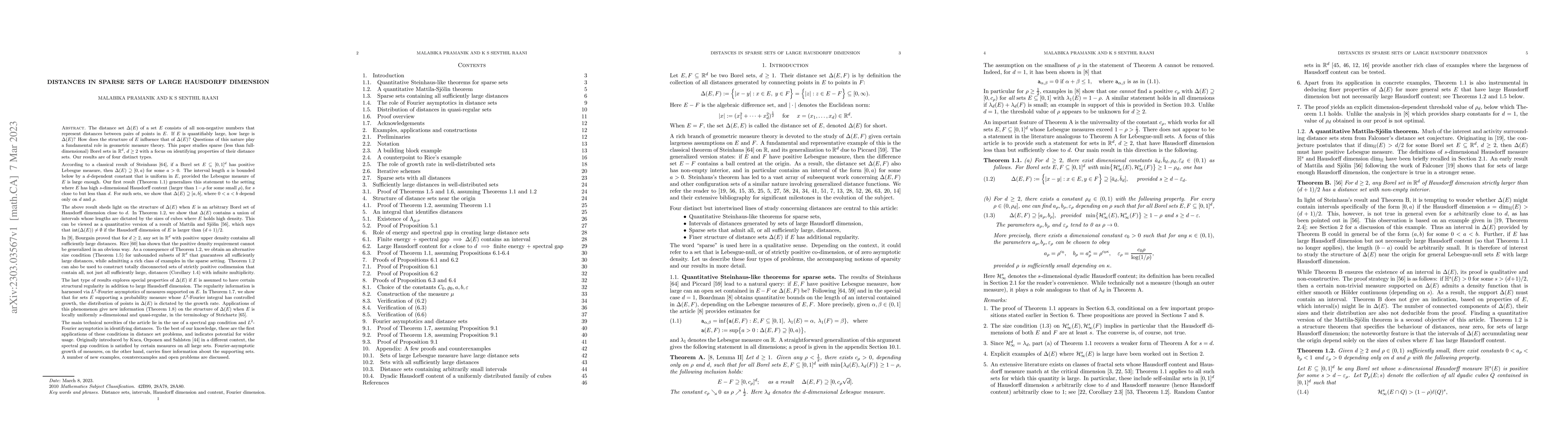 Thumbnail for Distances in sparse sets of large Hausdorff dimension