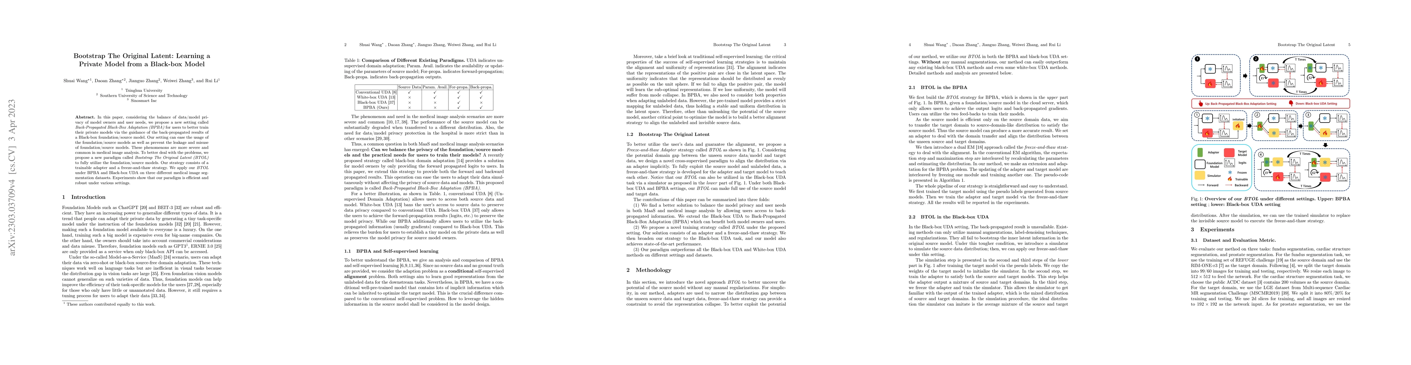 Thumbnail for Bootstrap The Original Latent: Learning a Private Model from a Black-box
  Model