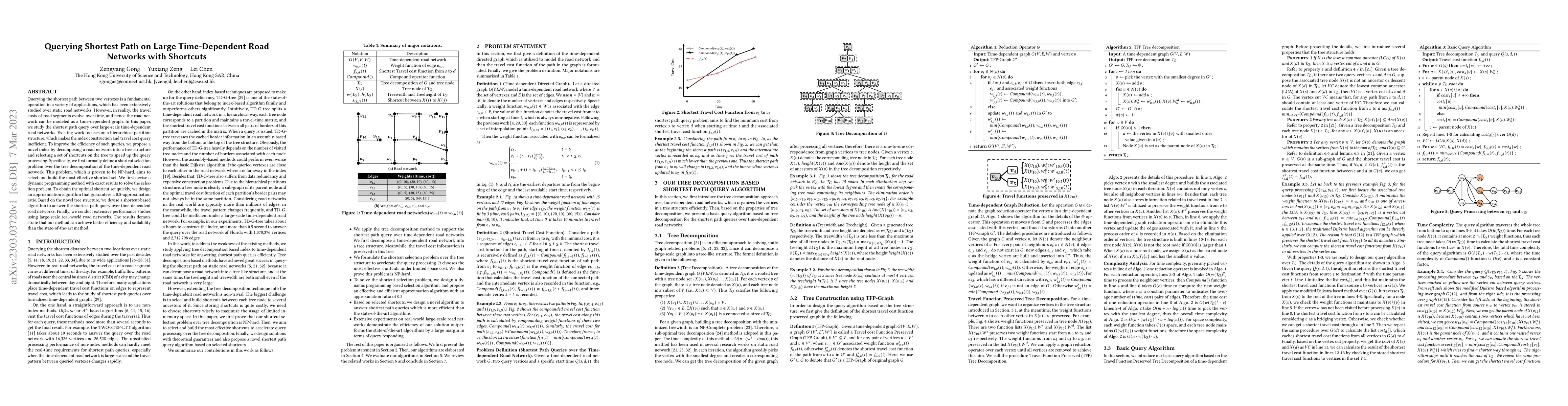 Thumbnail for Querying Shortest Path on Large Time-Dependent Road Networks with
  Shortcuts
