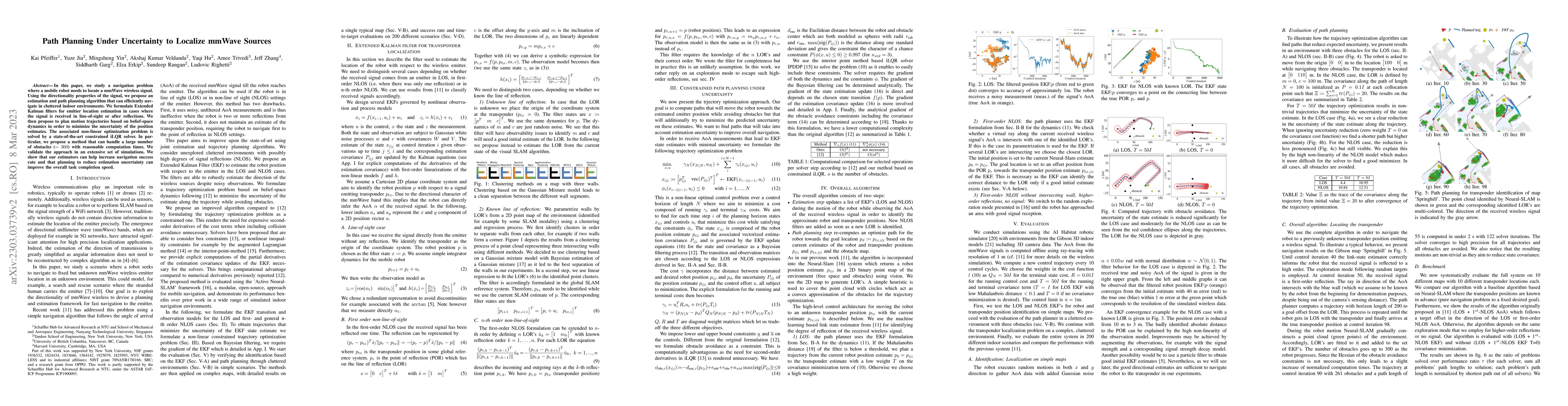 Thumbnail for Path Planning Under Uncertainty to Localize mmWave Sources