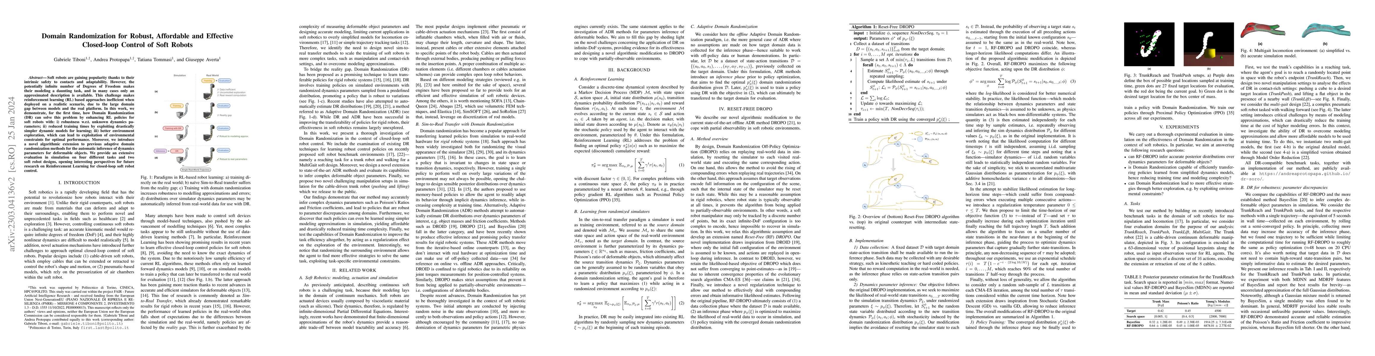 Thumbnail for Domain Randomization for Robust, Affordable and Effective Closed-loop
  Control of Soft Robots