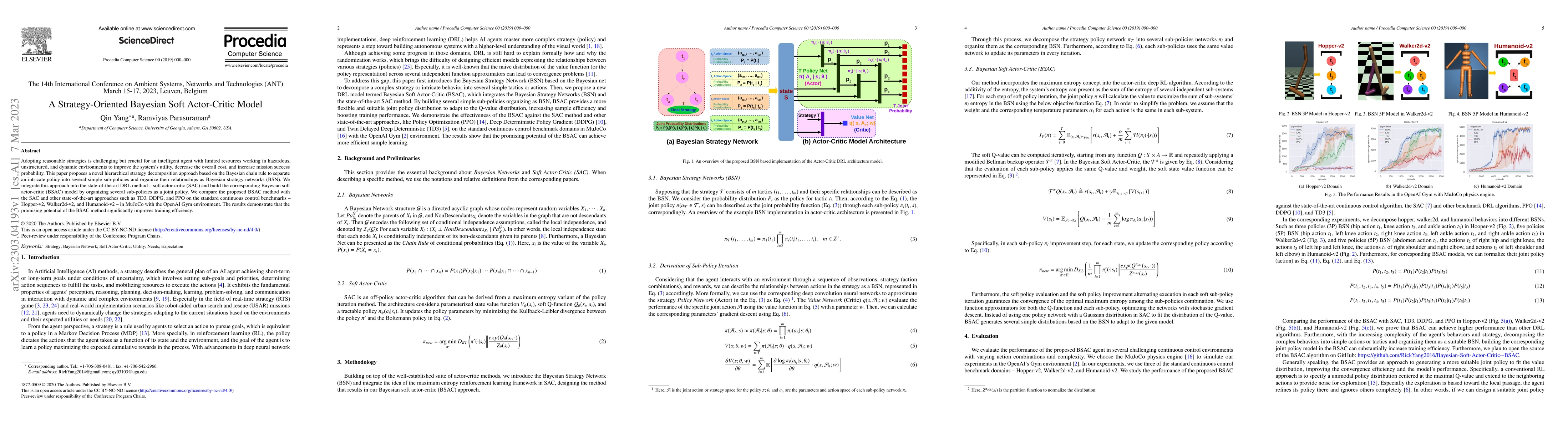 Thumbnail for A Strategy-Oriented Bayesian Soft Actor-Critic Model
