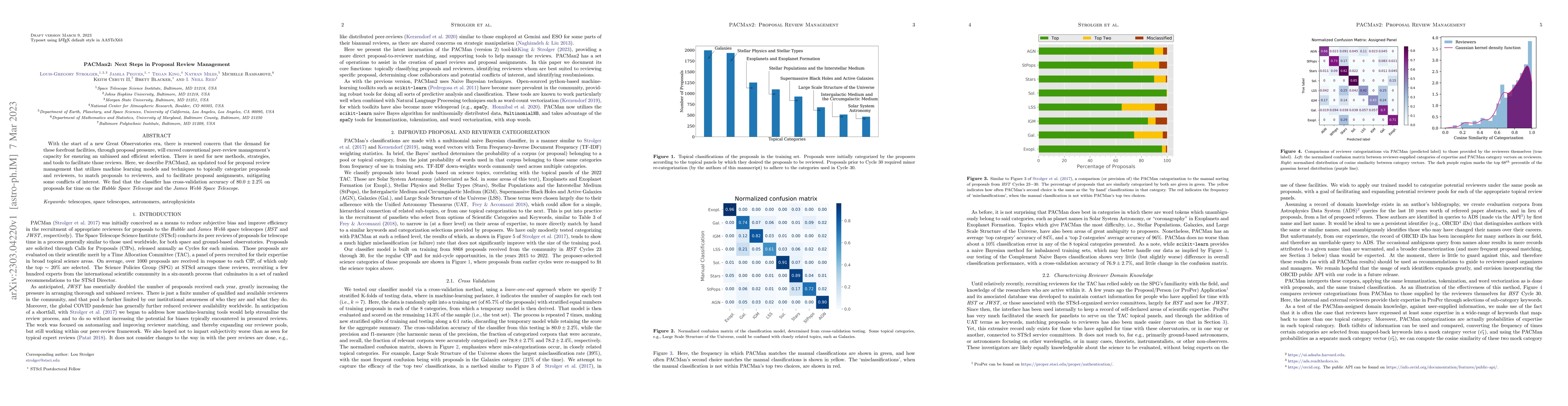 Thumbnail for PACMan2: Next Steps in Proposal Review Management