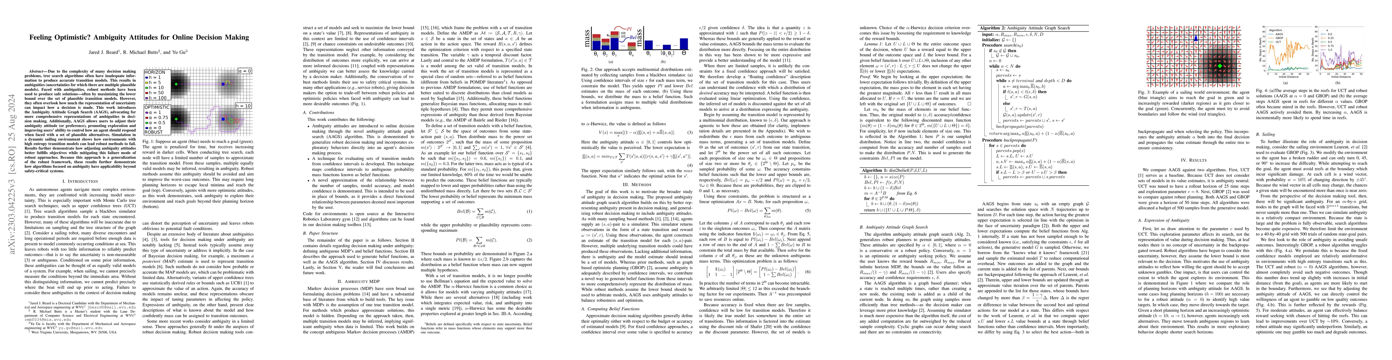Thumbnail for Feeling Optimistic? Ambiguity Attitudes for Online Decision Making