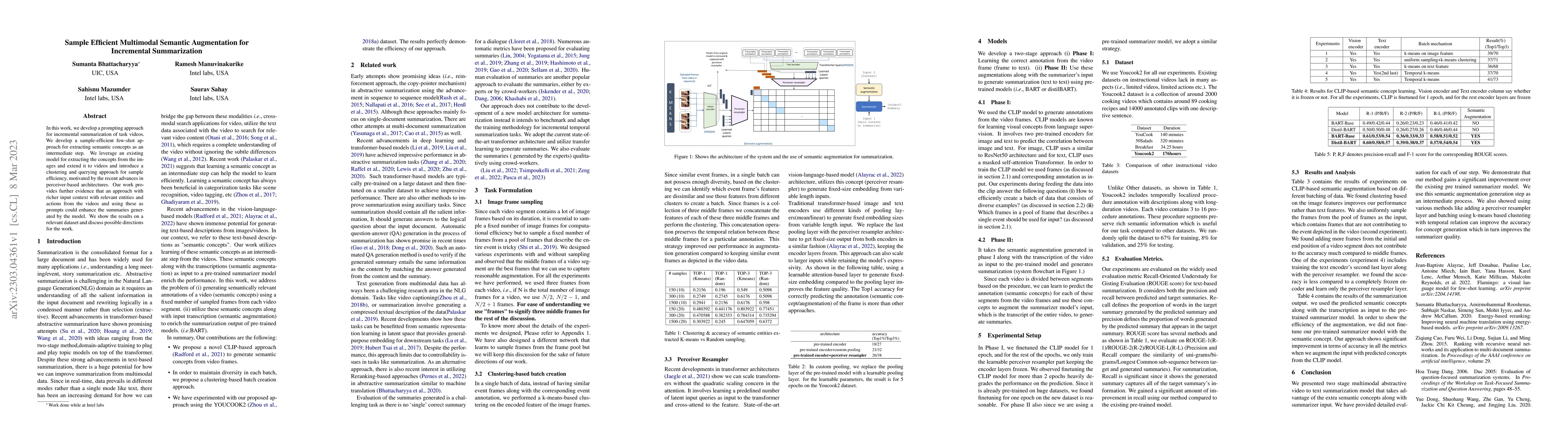 Thumbnail for Sample Efficient Multimodal Semantic Augmentation for Incremental
  Summarization