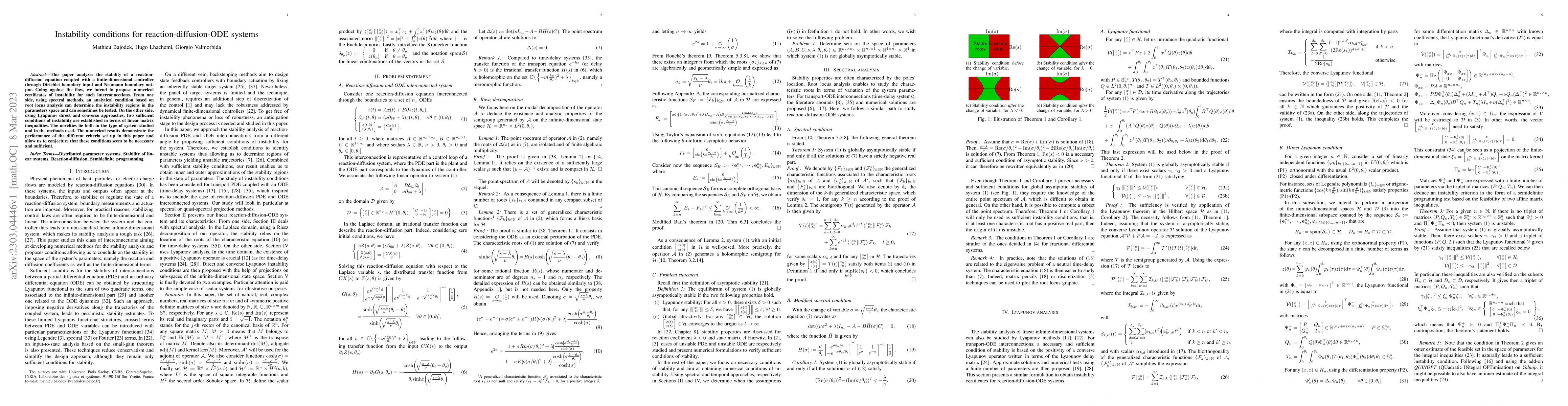 Thumbnail for Instability conditions for reaction-diffusion-ODE systems