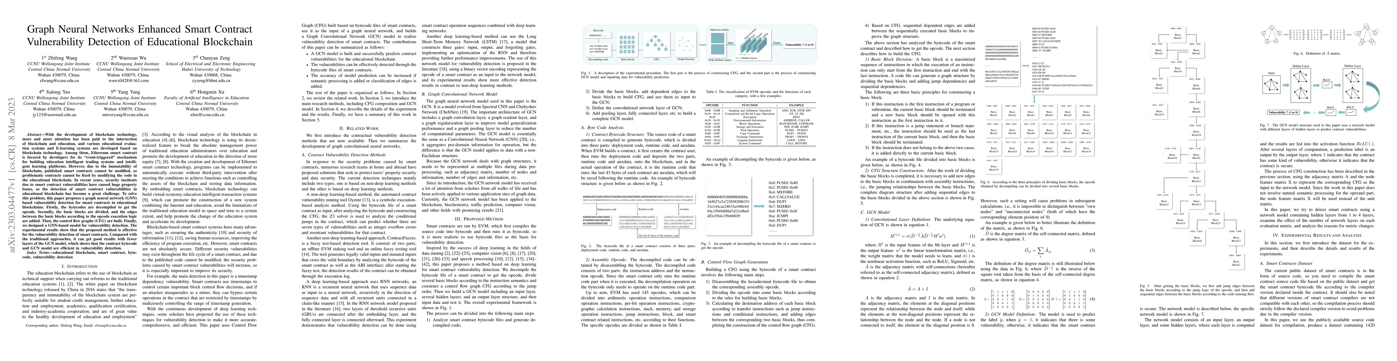 Thumbnail for Graph Neural Networks Enhanced Smart Contract Vulnerability Detection of
  Educational Blockchain