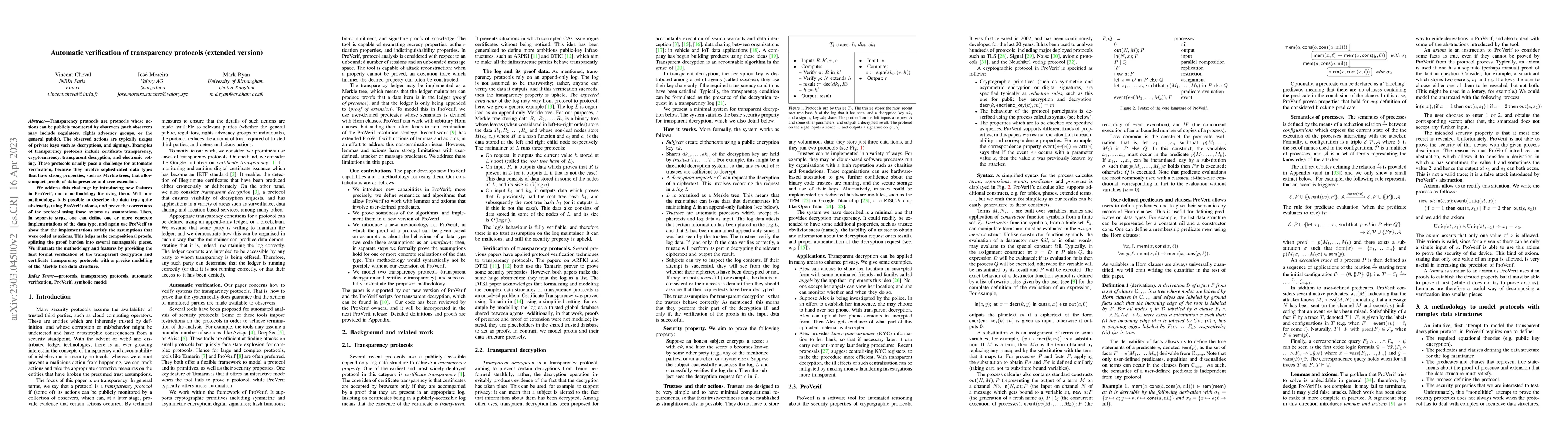 Thumbnail for Automatic verification of transparency protocols (extended version)