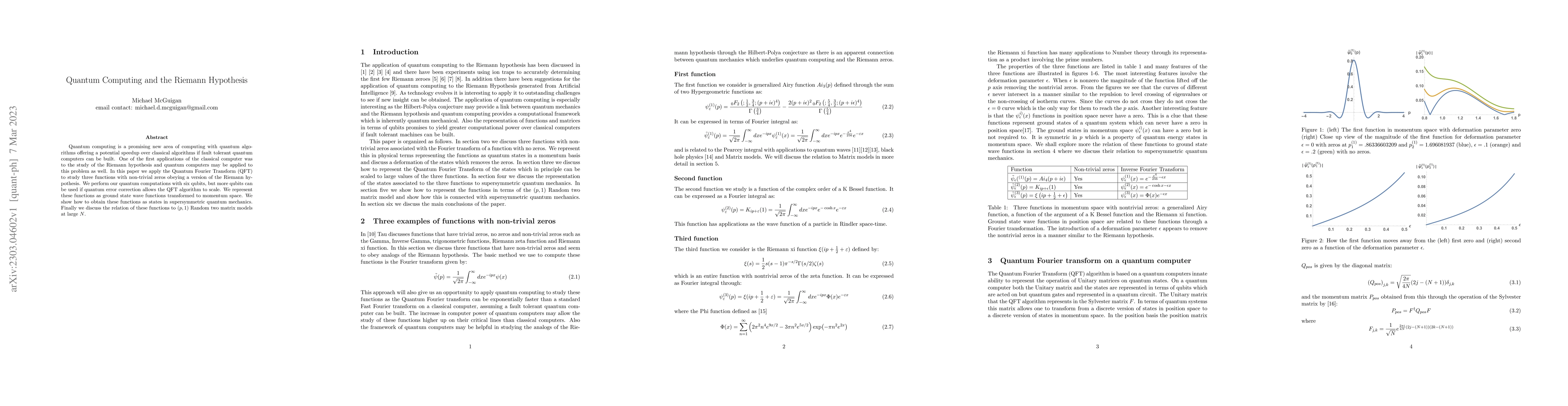 Thumbnail for Quantum Computing and the Riemann Hypothesis