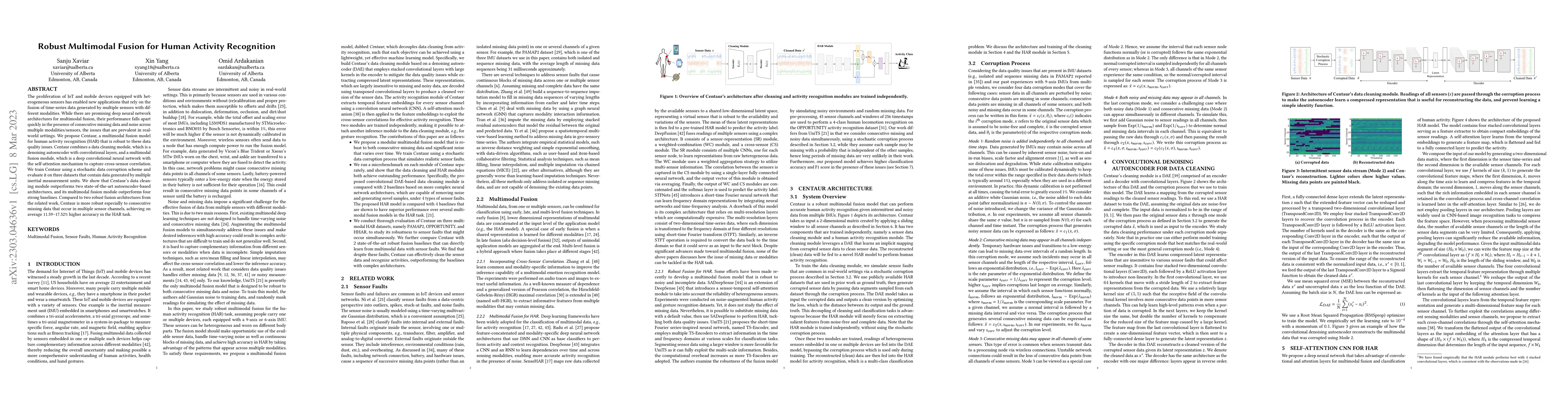 Thumbnail for Robust Multimodal Fusion for Human Activity Recognition