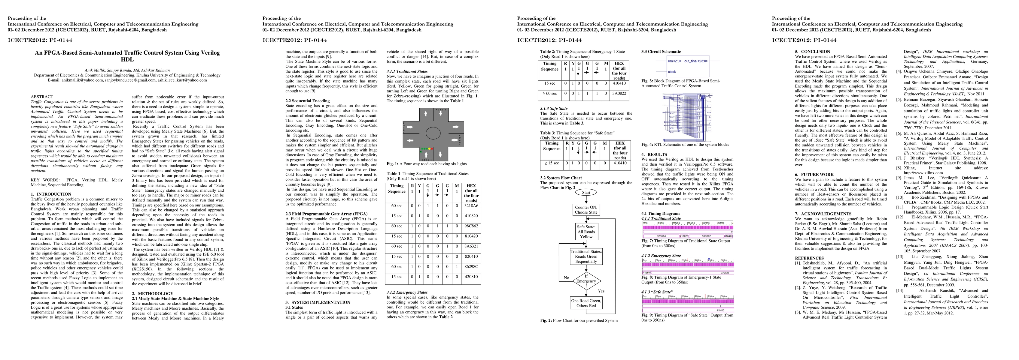 Thumbnail for An FPGA-Based Semi-Automated Traffic Control System Using Verilog HDL