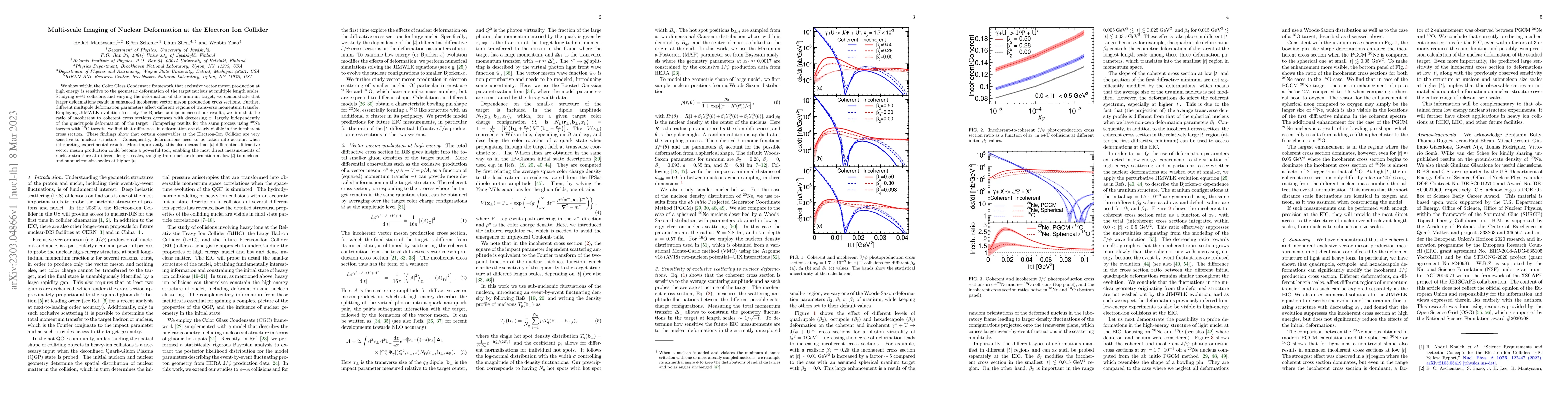 Thumbnail for Multi-scale Imaging of Nuclear Deformation at the Electron Ion Collider