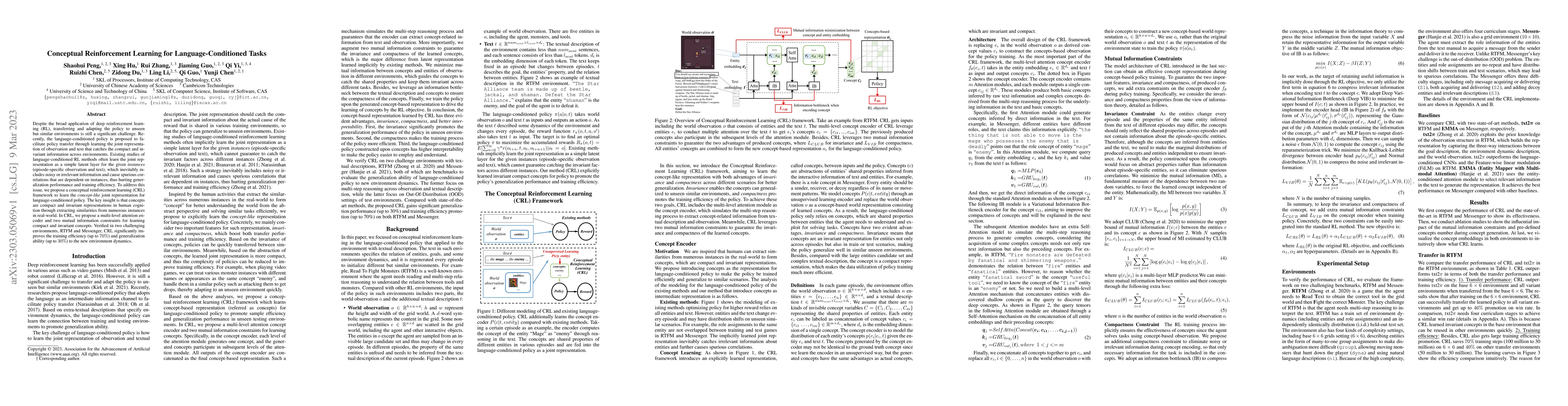 Thumbnail for Conceptual Reinforcement Learning for Language-Conditioned Tasks