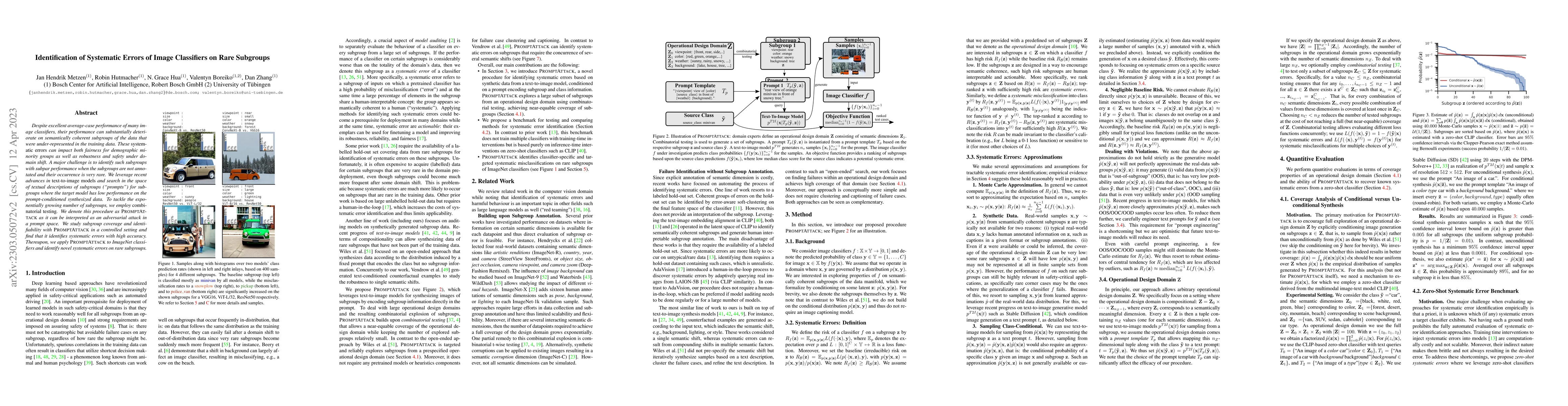Thumbnail for Identification of Systematic Errors of Image Classifiers on Rare
  Subgroups