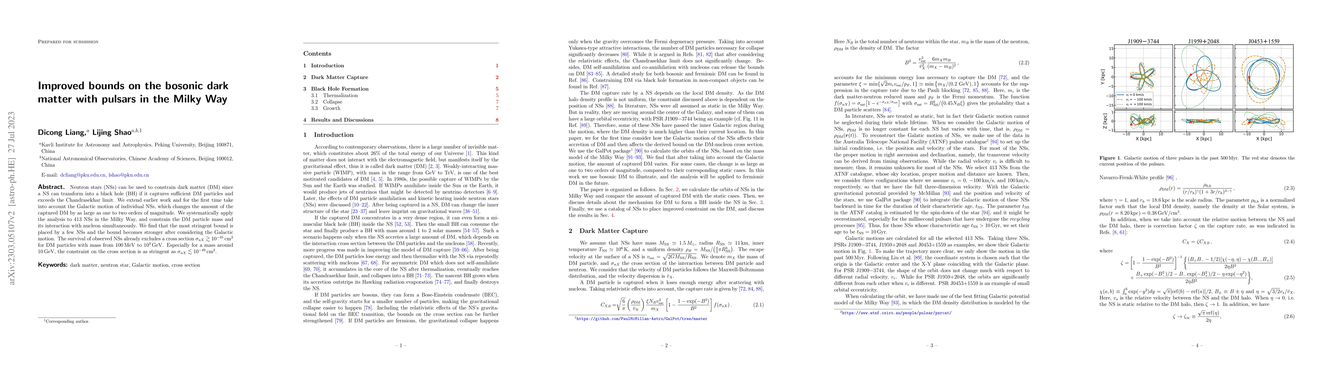 Thumbnail for Improved bounds on the bosonic dark matter with pulsars in the Milky Way