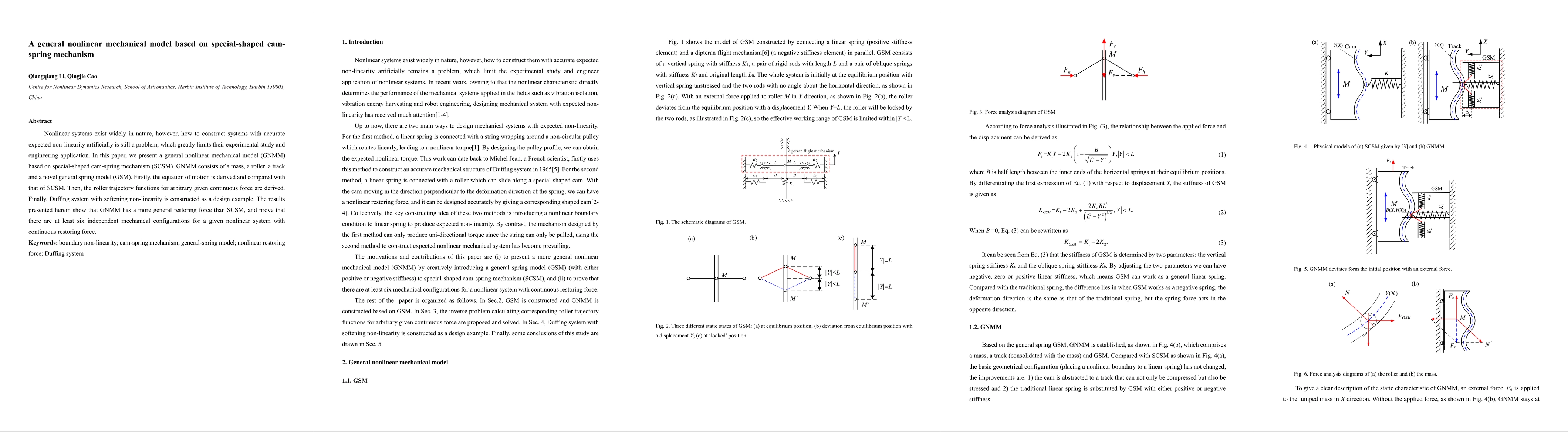 Thumbnail for A general nonlinear mechanical model based on special-shaped mechanism