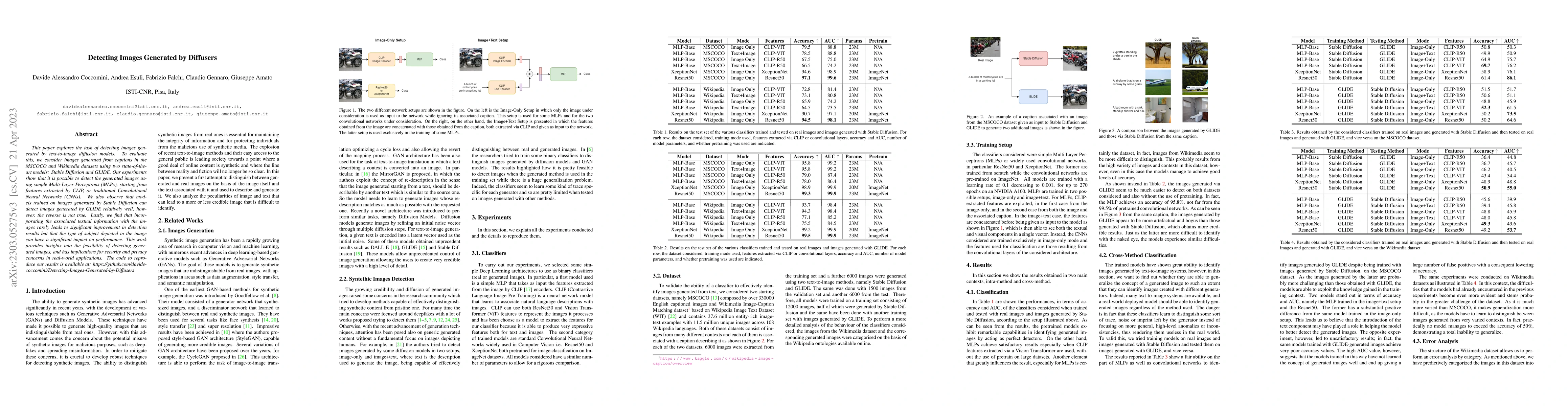Thumbnail for Detecting Images Generated by Diffusers