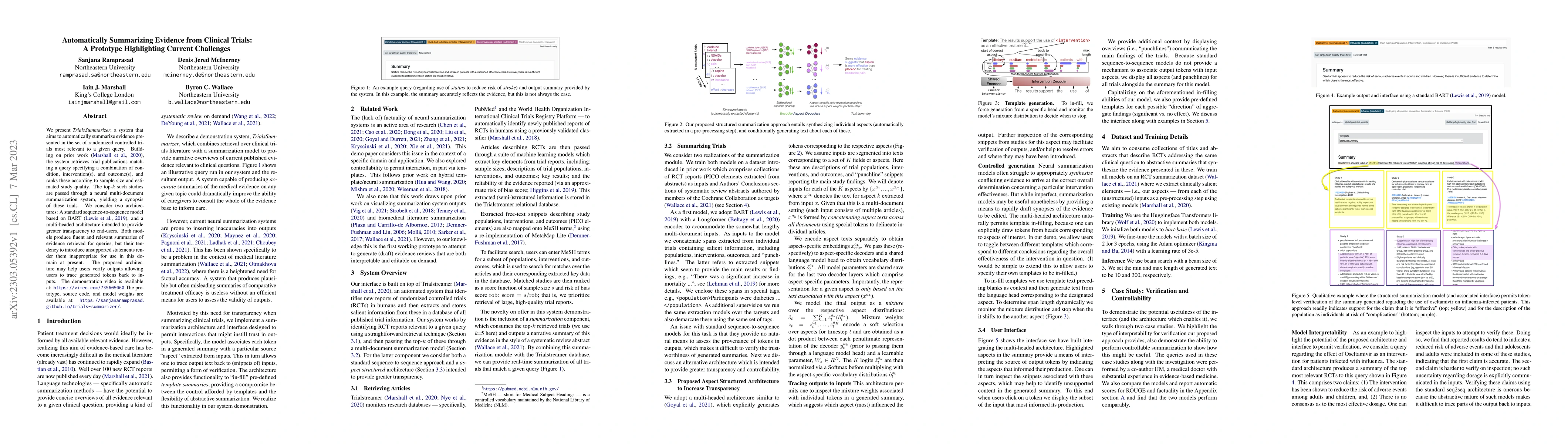 Thumbnail for Automatically Summarizing Evidence from Clinical Trials: A Prototype
  Highlighting Current Challenges