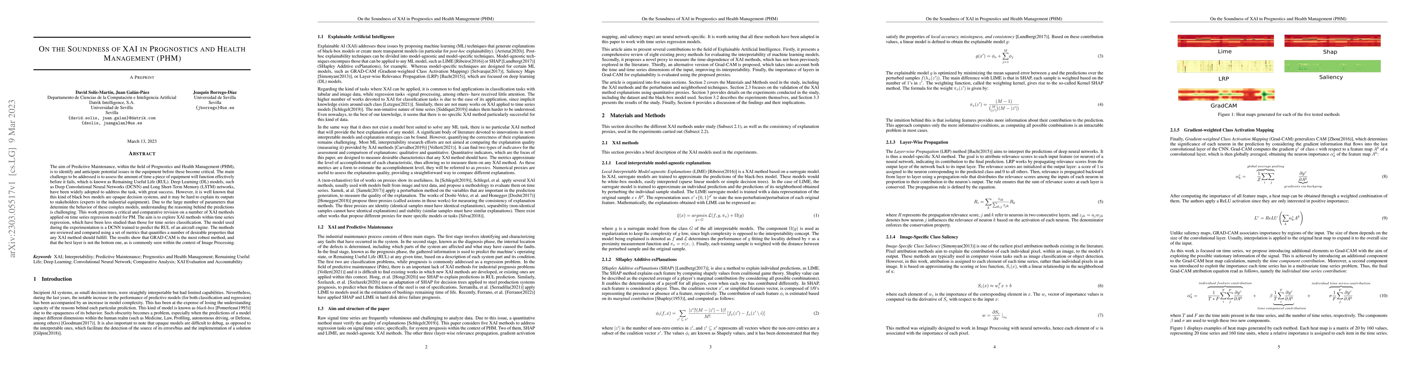 Thumbnail for On the Soundness of XAI in Prognostics and Health Management (PHM)