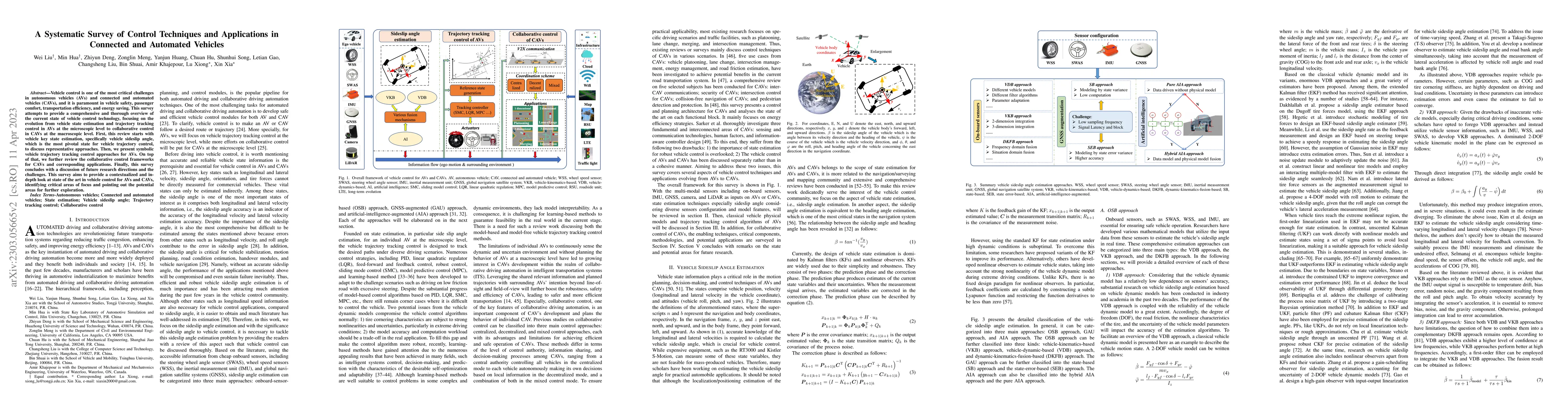 Thumbnail for A Systematic Survey of Control Techniques and Applications in Connected
  and Automated Vehicles