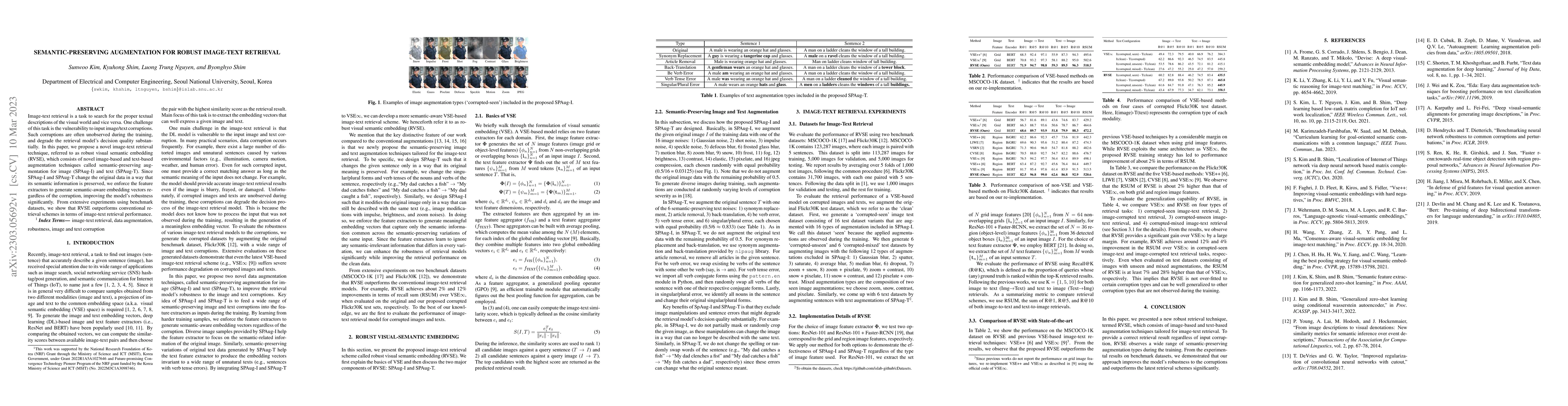 Thumbnail for Semantic-Preserving Augmentation for Robust Image-Text Retrieval