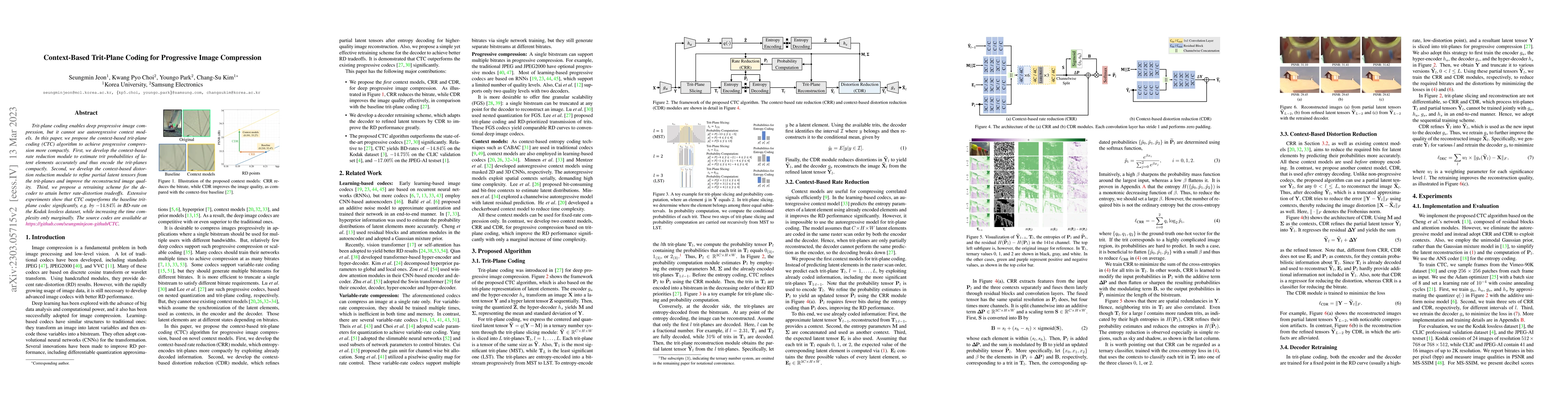 Thumbnail for Context-Based Trit-Plane Coding for Progressive Image Compression