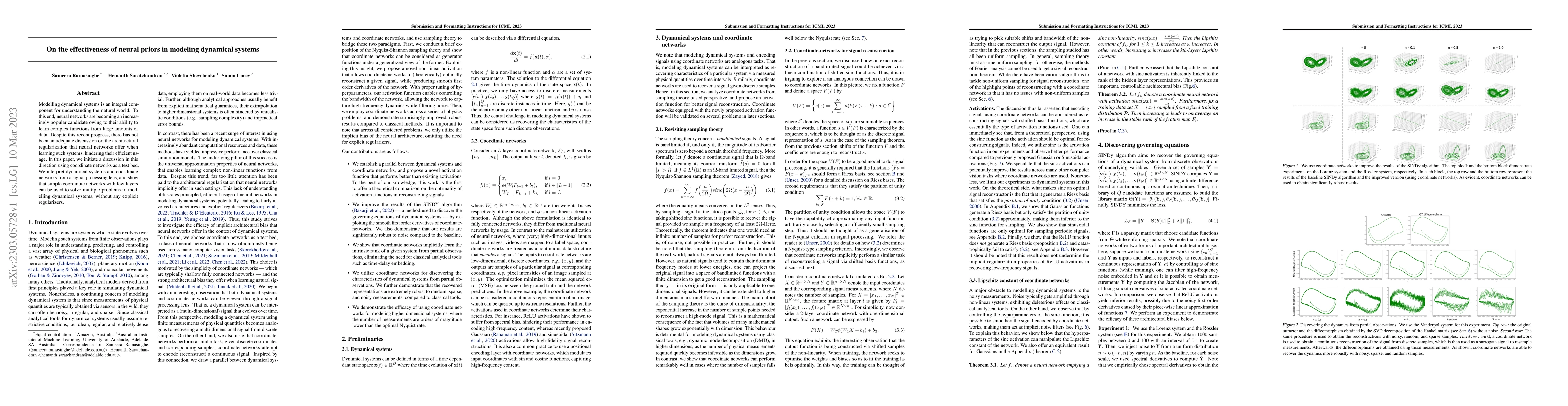 Thumbnail for On the effectiveness of neural priors in modeling dynamical systems