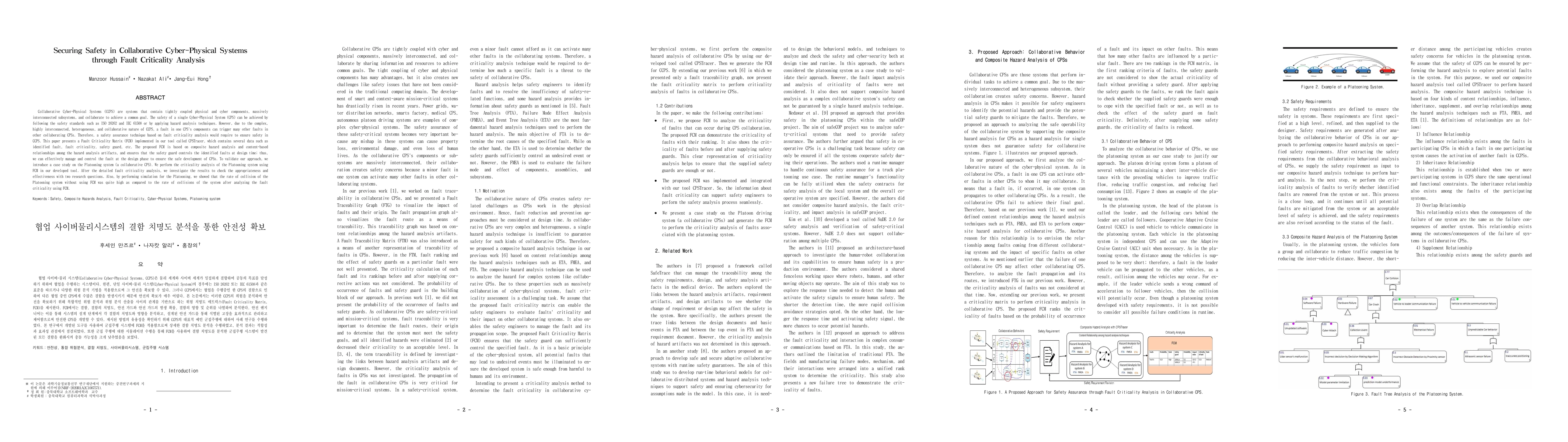 Thumbnail for Securing Safety in Collaborative Cyber-Physical Systems through Fault
  Criticality Analysis