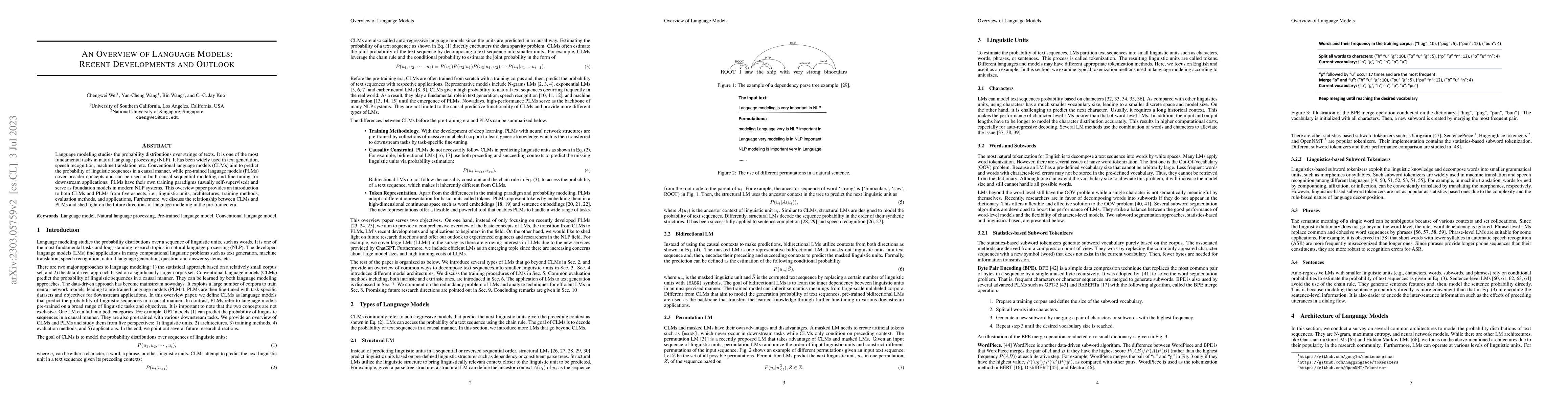 Thumbnail for An Overview on Language Models: Recent Developments and Outlook