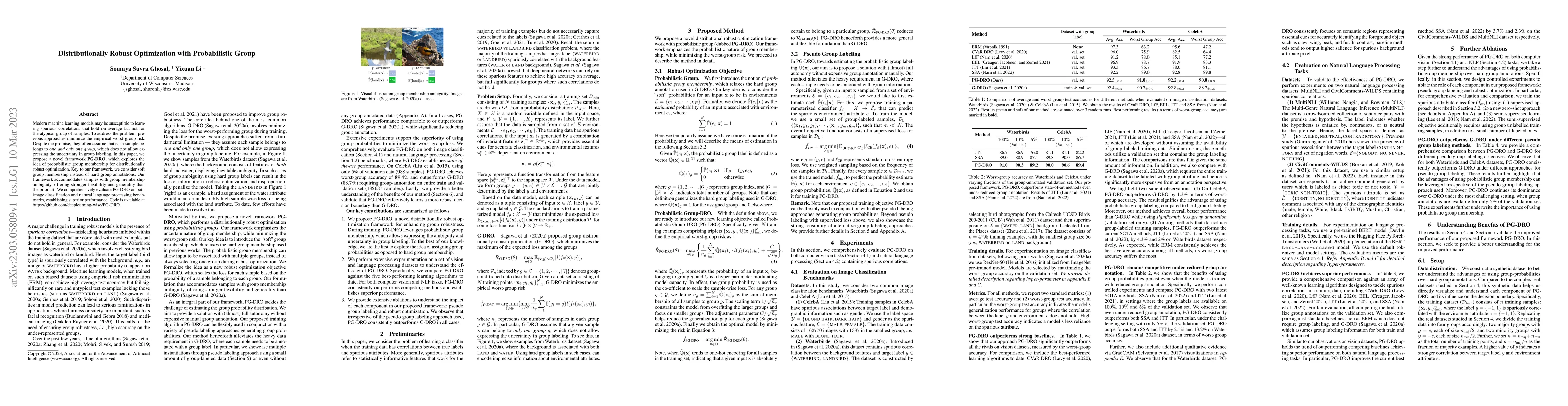 Thumbnail for Distributionally Robust Optimization with Probabilistic Group