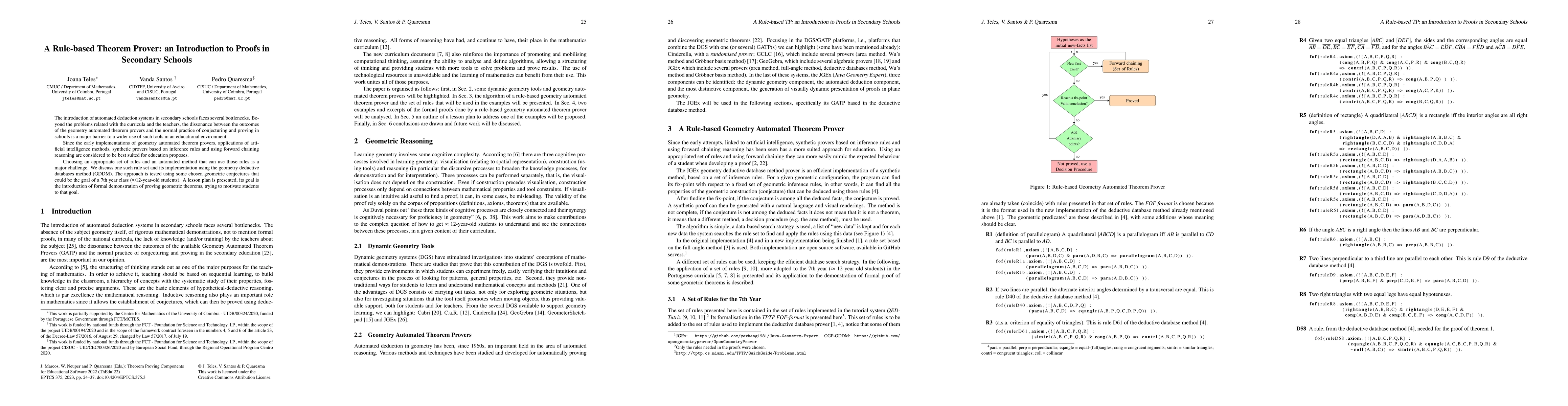 Thumbnail for A Rule Based Theorem Prover: an Introduction to Proofs in Secondary
  Schools