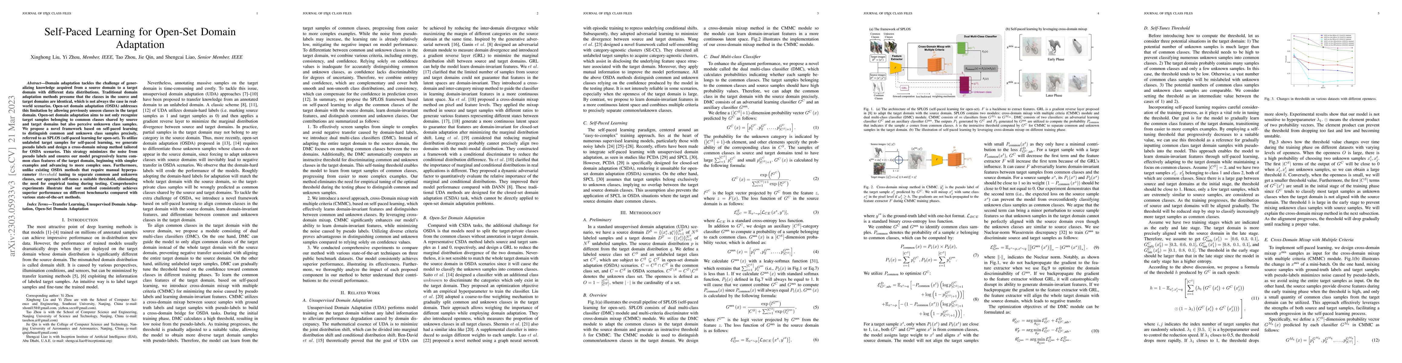 Thumbnail for Self-Paced Learning for Open-Set Domain Adaptation