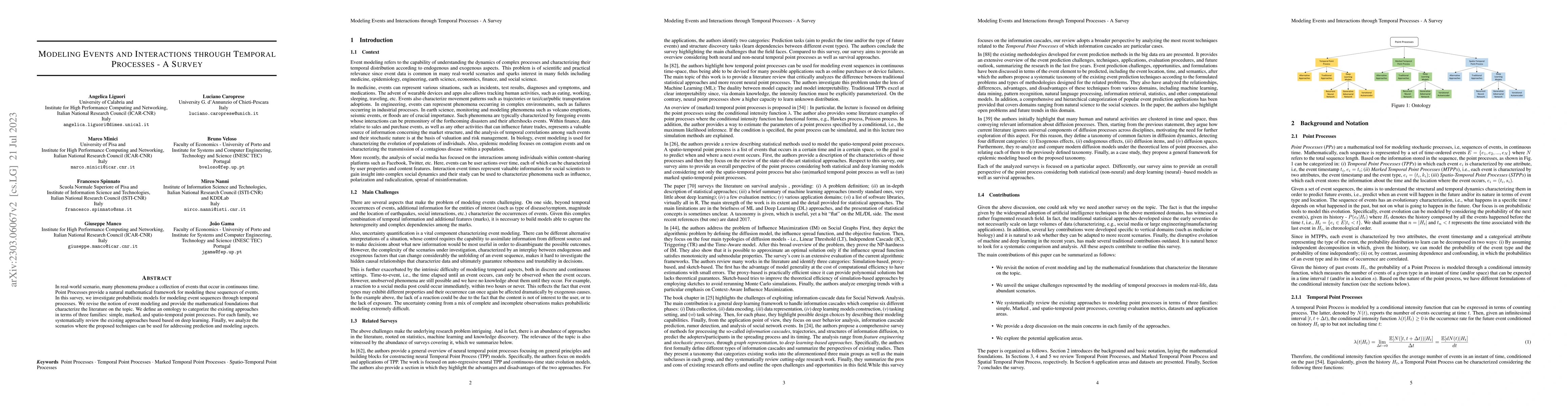 Thumbnail for Modeling Events and Interactions through Temporal Processes -- A Survey