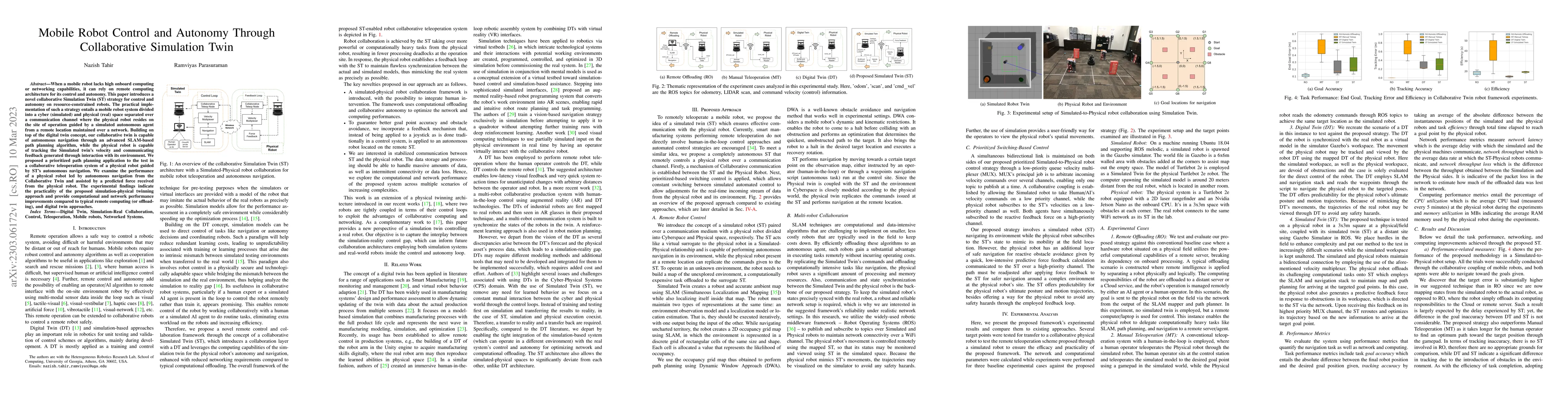 Thumbnail for Mobile Robot Control and Autonomy Through Collaborative Simulation Twin