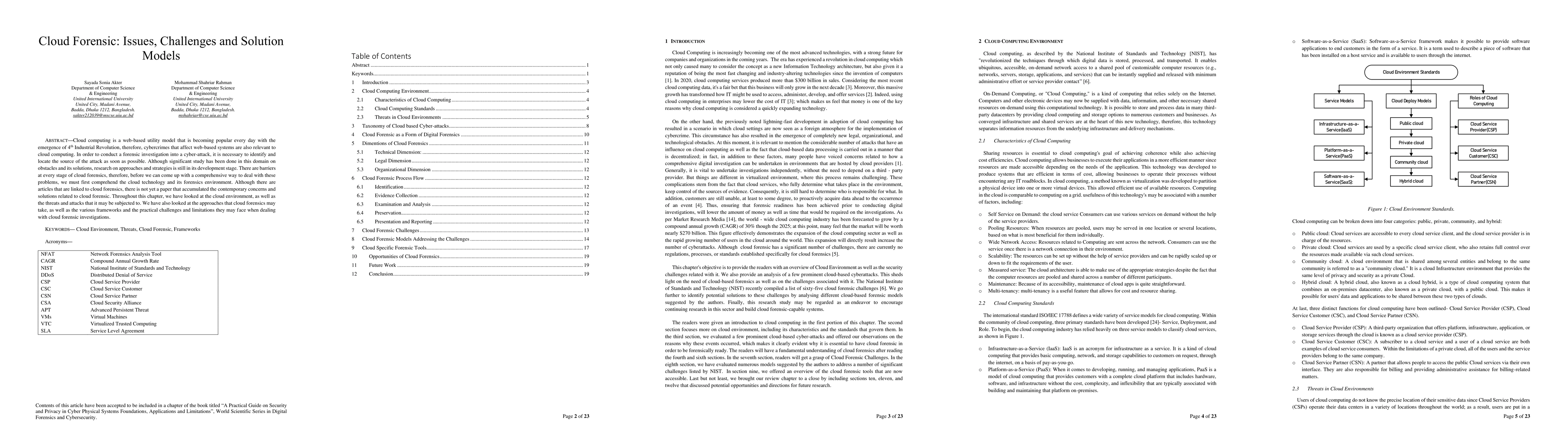 Thumbnail for Cloud Forensic: Issues, Challenges and Solution Models