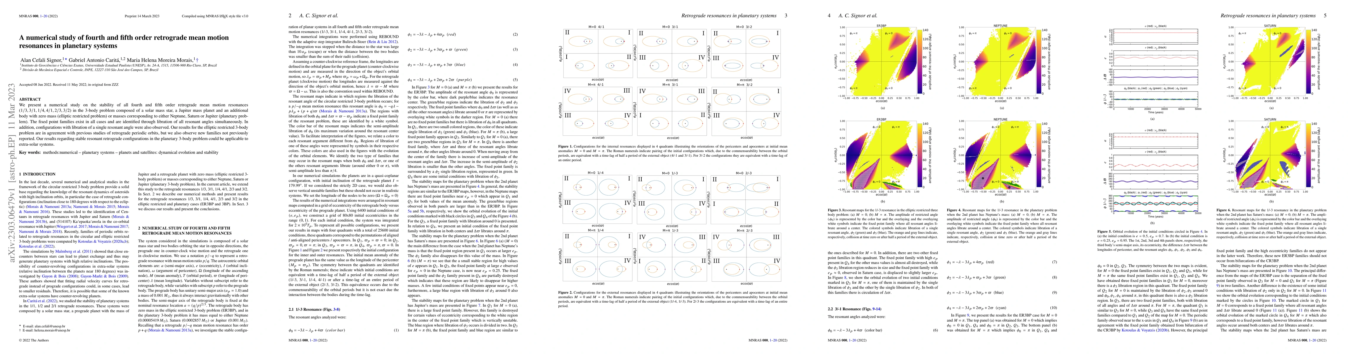 Thumbnail for A numerical study of fourth- and fifth-order retrograde mean motion
  resonances in planetary systems