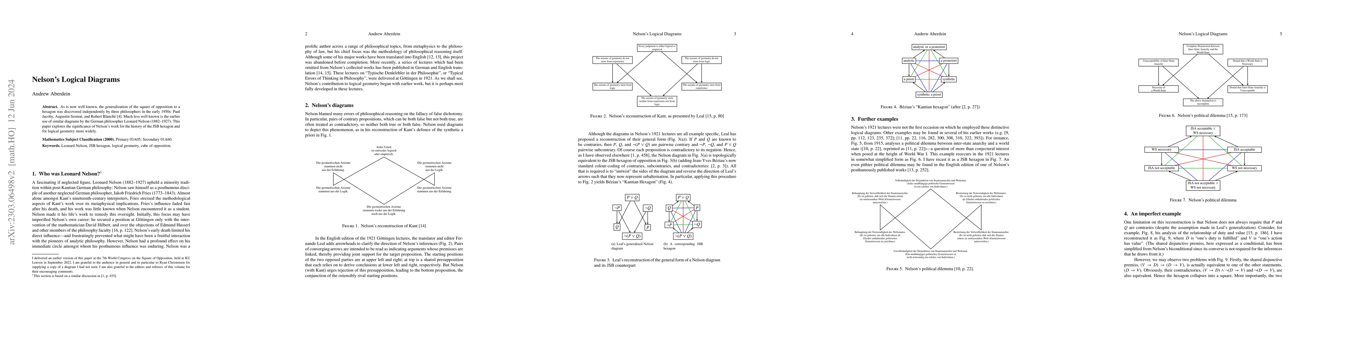 Thumbnail for Nelson's Logical Diagrams