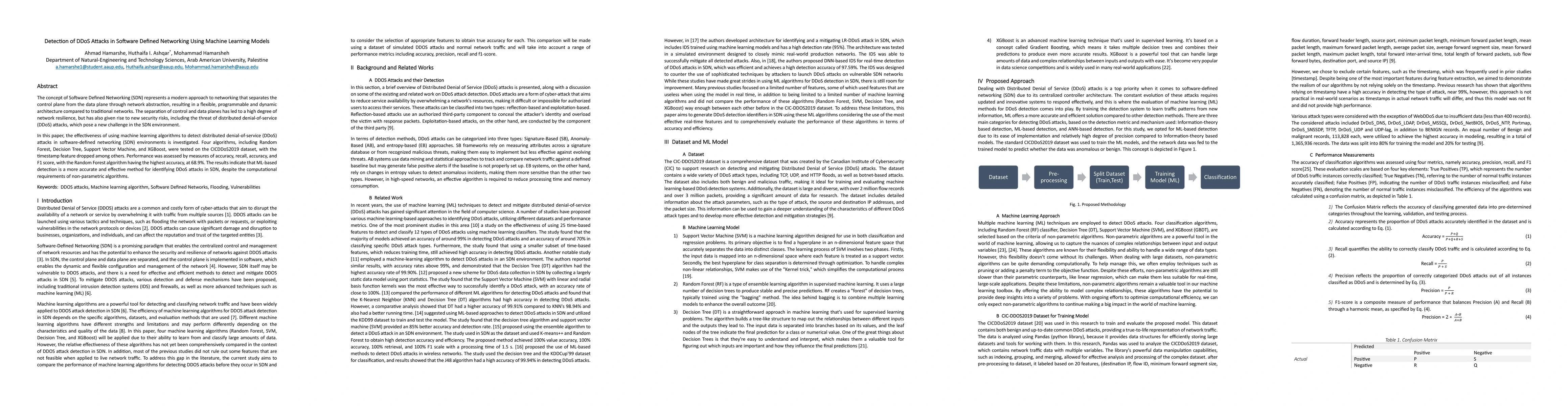 Thumbnail for Detection of DDoS Attacks in Software Defined Networking Using Machine
  Learning Models