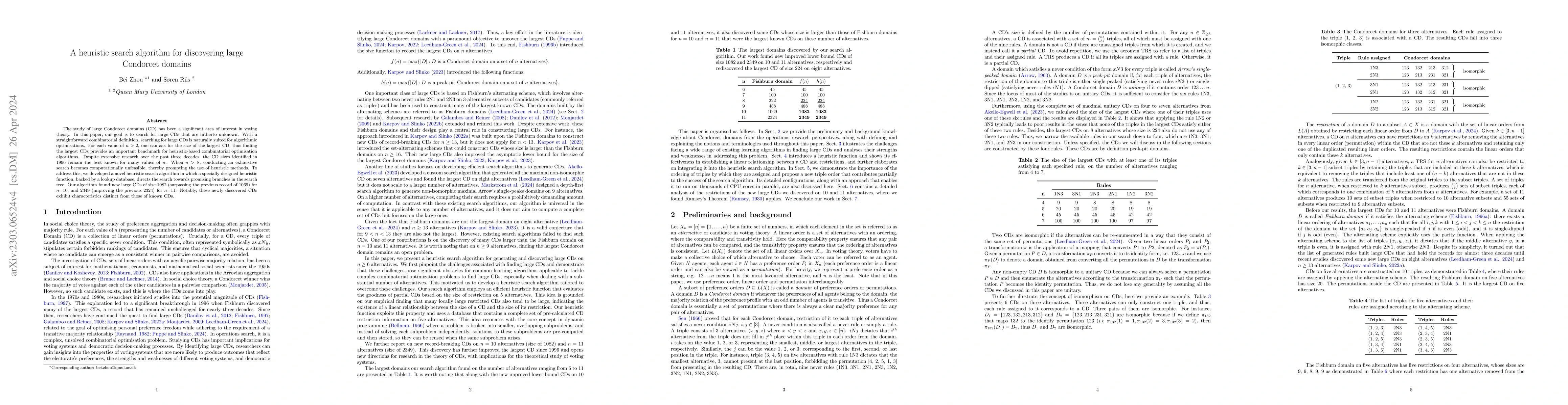 Thumbnail for A heuristic search algorithm for discovering large Condorcet domains