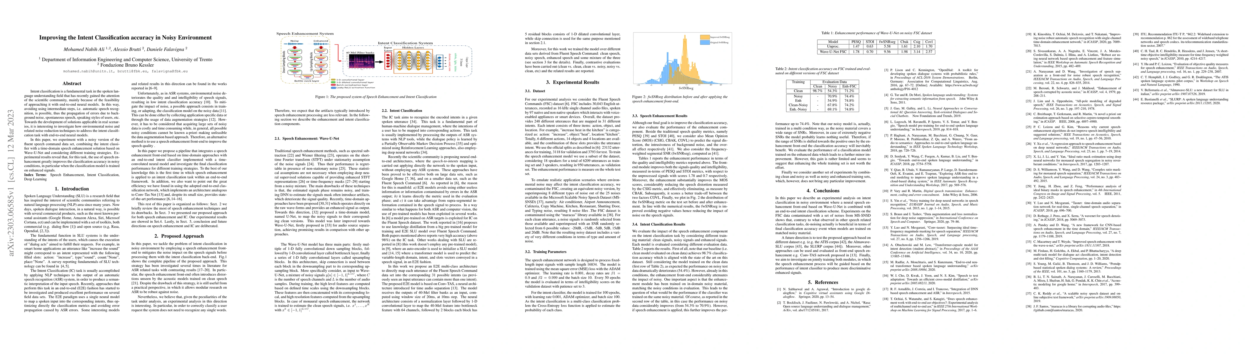 Thumbnail for Improving the Intent Classification accuracy in Noisy Environment