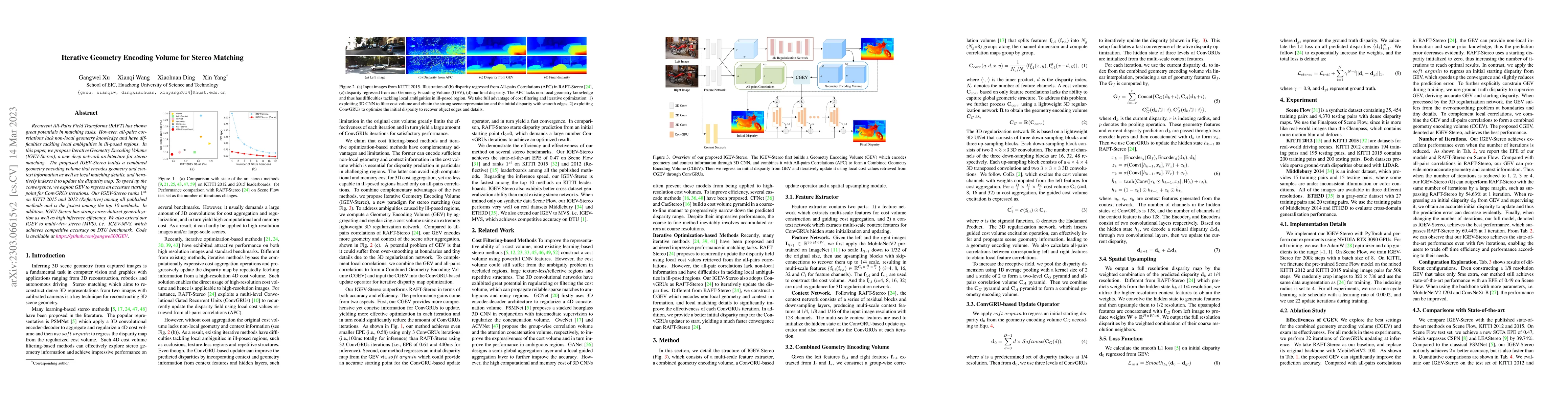 Thumbnail for Iterative Geometry Encoding Volume for Stereo Matching